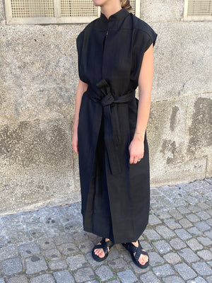 Ni dress, Black Linen