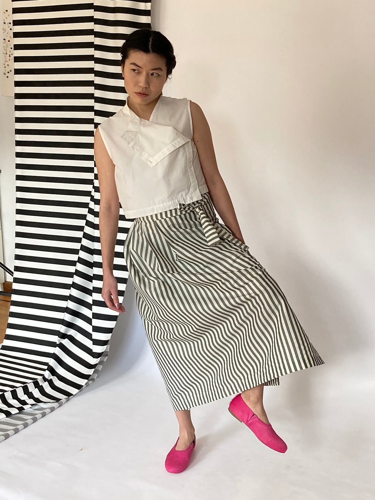 Xiu skirt, stripes