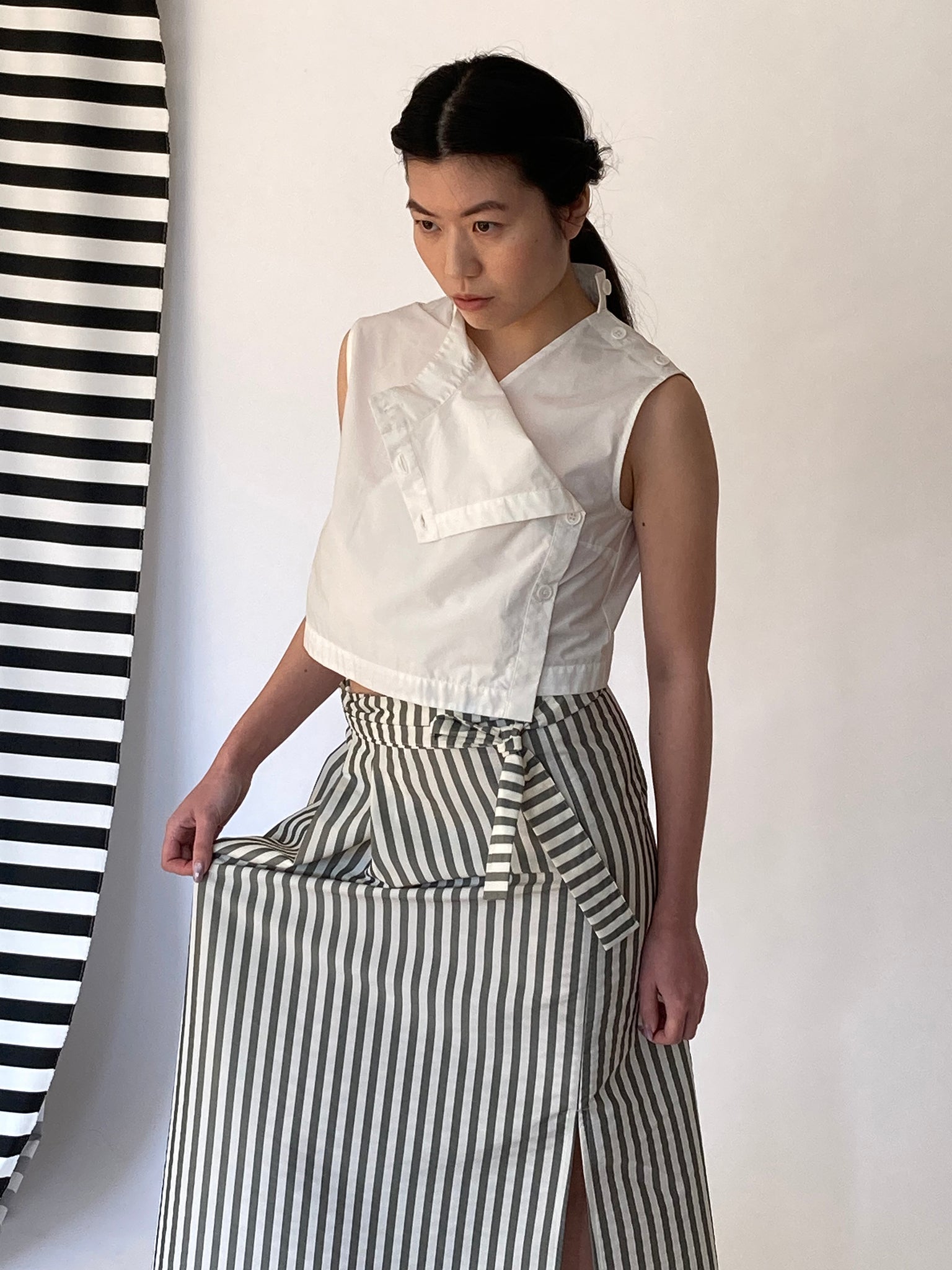 Xiu skirt, stripes