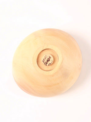Driftwood bowl round, hand-crafted