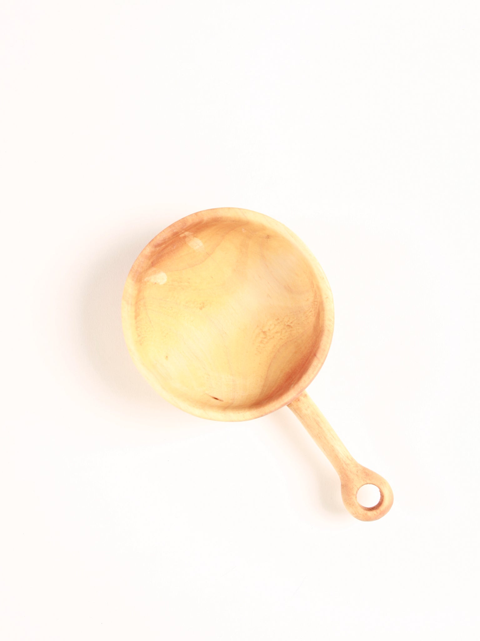 Driftwood spoon round, hand-carved